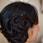 Wedding hair styles - updo, downdo
