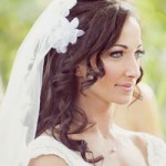 Choosing the wedding hair and the veil